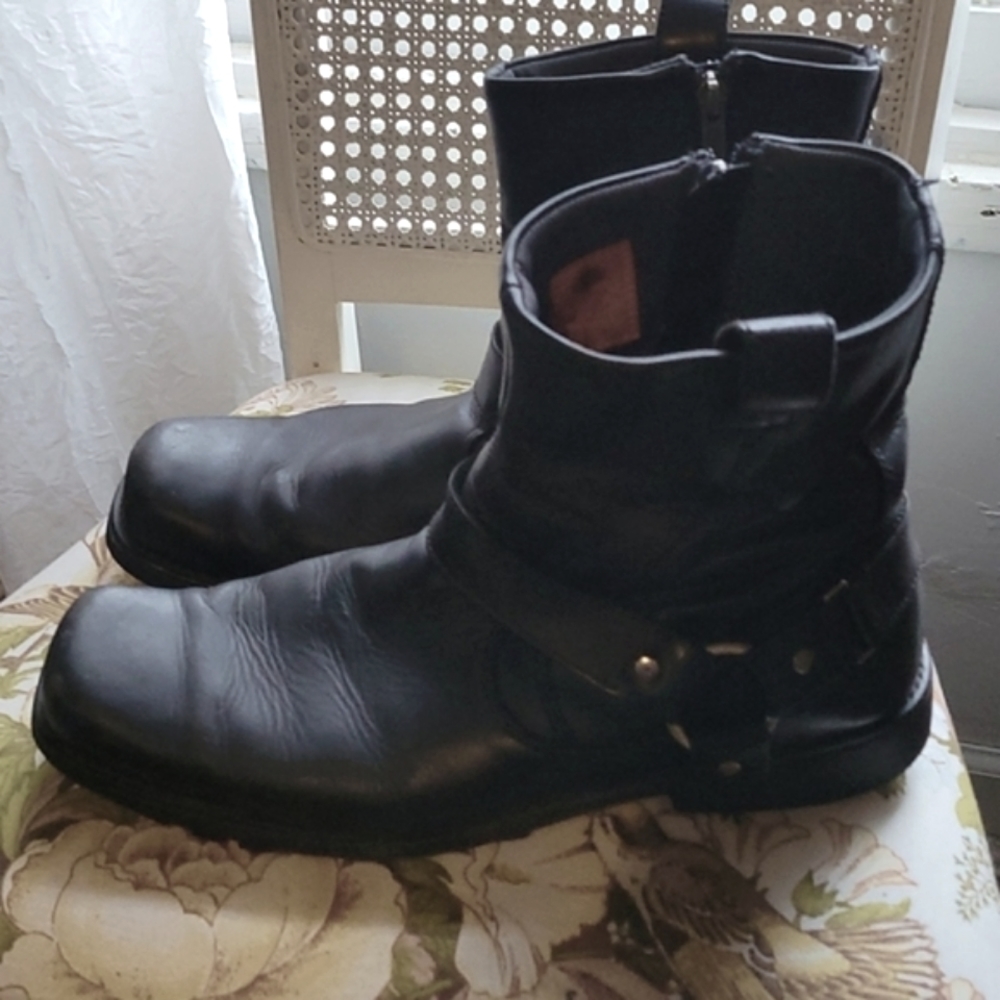 Sale!! HARLEY-DAVIDSON Motor Cycle Boots! Size 13!